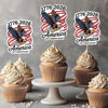 America 250Th Anniversary 1776-2026 Eagle Cupcake Topper HA75 898840