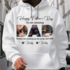 Custom Photo Happy Father's Day To My Amazing Dad Bright Shirt Dog Lovers Gift CH07 895882