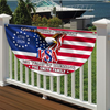 Custom Family Name 250 Years of Blessing 1776 2026 USA Patriotic Non-Pleated Fan Flag HA75 920750