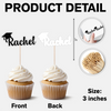 Custom Name Graduation Cupcake Topper Party Decor TH10 169679