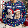 Custom Photo Merry Woofmas Christmas Ugly Sweater HA75 892968