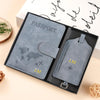 Personalized Name Passport Holder & Luggage Tag Set for Travelers, Custom Travel Gift HA75 919086