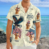 Custom Dog USA 250 Anniversary Eagle 1776-2026 Hawaii Shirt TH10 898633
