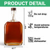 USA 250 Strong Flag American States Patriotic Whiskey Bottle LM32 895245