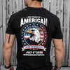 250 Years of America Anniversary Independence Day 2026 Back Side Dark Shirt CH07 896752