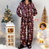 Custom Photo, Name And Number Pajamas Christmas Gift For Football Lovers CH07 899484