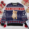 Custom Photo Cat Dad Cat Mom Ugly Sweater HA75 892896