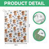 Custom Dog Cat Paw Pattern Golf Towel Gift For Dog Cat Lovers HA75 892564