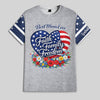 Personalized Best Mom Ever Faith Family Freedom AOP Shirt HO82 902130