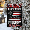Personalized America 250 Years of Freedom 1776 2026 We The People Patriotic Garden Flag HO82 900910