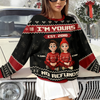 I'm Yours No Refunds Funny Couple Personalized Ugly Sweater HA75 897996