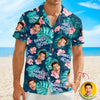 Custom Funny Face Birthday Aloha Hawaiian Shirt - Personalized Shirt Gift for Beach Party Outfit HA75 921118
