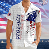 America Golf Hawaii Shirt, 1776-2026 Patriotic, USA Flag Hawaii Shirt Gift for Golf Lovers TH10 169855
