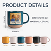 Custom Photo I Love You Daddy/Mommy Pottery Mug Gift For Family CH07 910196