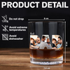 Custom Photo Best Dad Ever Whiskey Glass Father's Day Gift HA75 921284