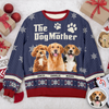 Custom Photo The Dogmother - Personalized Christmas Ugly Sweater CH07 899878