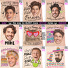 Custom Funny Photo Bachelorette, Birthday Party Tattoos Favors LM32 897663