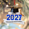 Custom Class Of 2026 2027 Personalized Acrylic Ornament Christmas Gift For Senior, For Graduation HA75 919548