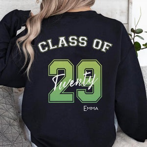 Class Of 2025 Personalized Custom Backside Shirt C394 895260