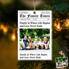 Custom Photo The Family Times Acrylic Ornament Holiday Keepsake HO82 894744