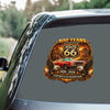 Custom Photo 100 Years Of Adventure Route 66 Car Window Decal Sticker For Car Lover TH10 898653
