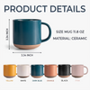 God Says I Am Name Letter In Bible Birth Flower Toile De Jouy Style - Personalized Pottery Mug HO82 894590
