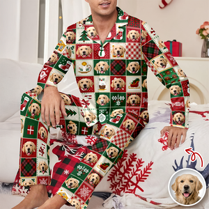 Custom Pet Photo Quilt Design Pajamas Gift For Pet Lovers TH10 896117