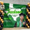 Custom Photo Graduation With US States Grad Of The Year 2026 Backdrop LM32 899217