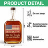 America 250th Birthday US Flag 250 Years We The People Whiskey Bottle HO82 894630