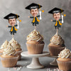 Custom Funny Face Class of 2026 Graduation Decoration Cupcake Toppers HA75 891992