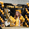 Custom Photo Golden Hour Congratulation Graduation's Day Party Backdrop LM32 899375