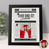 Custom Photo Graduation News You Did It Magazine Picture Frame LM32 899207