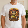 Custom Photo 100 Years Of Adventure Route 66 Car Bright Shirt For Car Lover TH10 898659