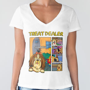 Personalized Treat Dealer For Dog Lovers Bright Shirt LM32 893359