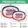Custom Family Name 250th Happy Birthday America 1776-2026 Anniversary Platter HO82 902694