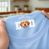 Custom Photo Dog Cat Dad Mom Neck Print Back Shirt LM32 899409