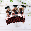Personalised Faux Glitter Face Photo Graduation Congrats Face Fan with Name Graduation Gift for Graduates HO82 901450