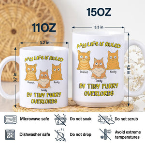 My Life Is Ruled By Cats For Cat Lover Mug TH10 892727