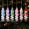 Custom Name Snowman Christmas Acrylic Ornament, Personalized Holiday Keepsake, Christmas Decoration HA75 919214