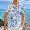 America 250th Anniversary Toile De Jouy Style Hawaii Shirt CH07 910426