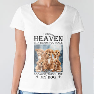 Custom Photo Heaven Have My Pet Memorial Bright Shirt TH10 892493