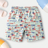 Personalized America 250 Semiquincentennial Beach Short TH10 169247