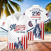 Custom Name USA 250th Anniversary Patriotic Statue of Liberty Merica 250 Baseball Hawaii Shirt HO82 902916