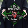 Personalized The Up & Down Were Worth It Nurse Graduation Cap Topper LM32 899275