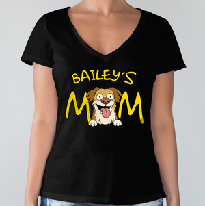 Personalized Dog Dad Dog Mom Dark Shirt HA75 892186