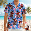 Personalized American Football With Tropical Pattern Hawaiian Shirt HO82 901176