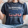 Custom Family Name Celebrating 250 Years Of Freedom 1776-2026 Comfort Shirt TH10 170241