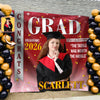 Custom Photo The Tassle Was Worth The Hassle Graduation's Day Backdrop TH10 898991