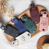Custom Baby Ultrasound Photo Leather Keychain- Gift For New Daddy, Gift from Baby Bump LM32 669067