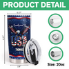 Custom Name Faith, Family & Freedom America 250 Years Anniversary Fat Tumbler 1776–2026 CH07 910590
